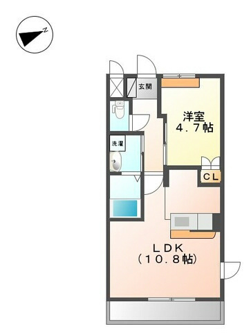 ル・ソレイユ 間取り図