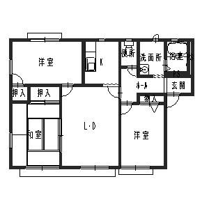 ラフォーレ野出 間取り