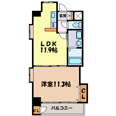プロビデンス葵タワー 間取り図