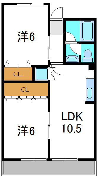 パレ守口 間取り図