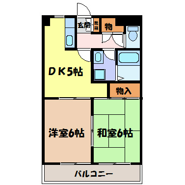 リバーエイト広路 間取り図
