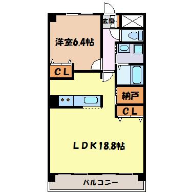 セントラルステージ 間取り図