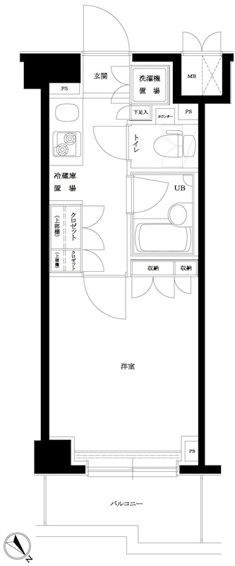 ルーブル目黒不動前 間取り