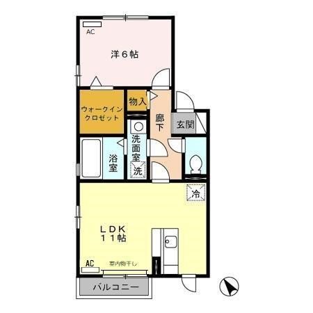 ブランシェＢ 間取り