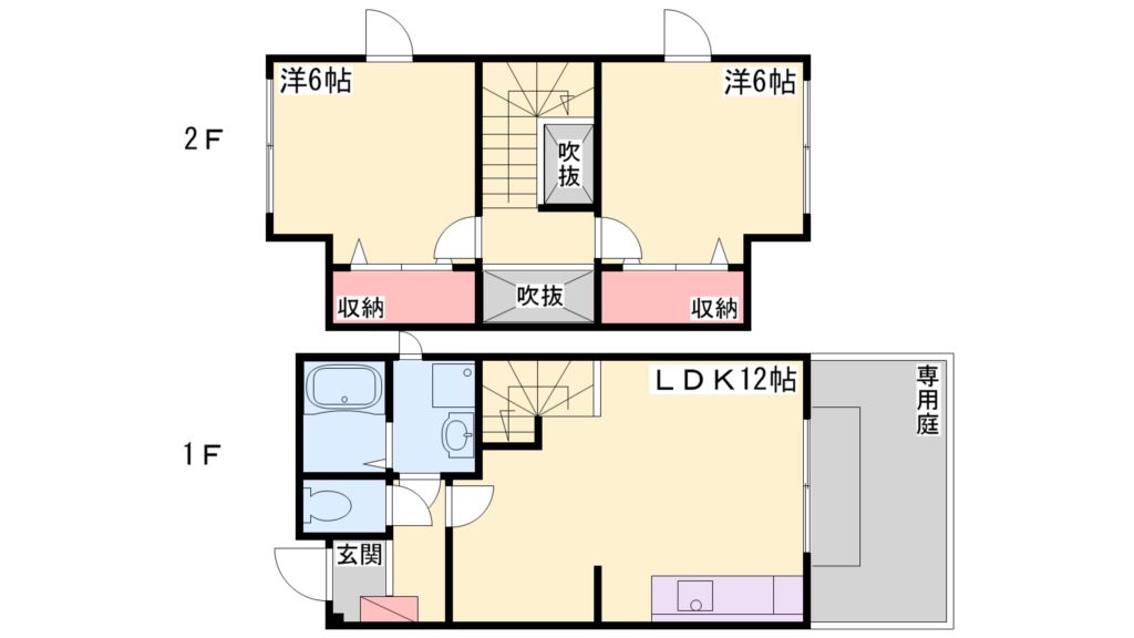 シャルダン 間取り図