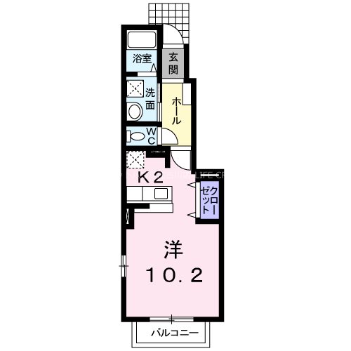 ビアン　カンパーニュＢ 間取り図