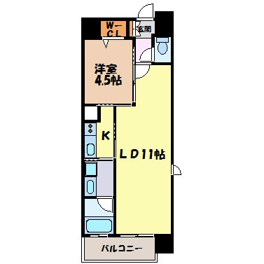 レジディア白壁 間取り図