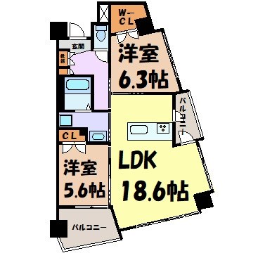 白壁リンクス 間取り図