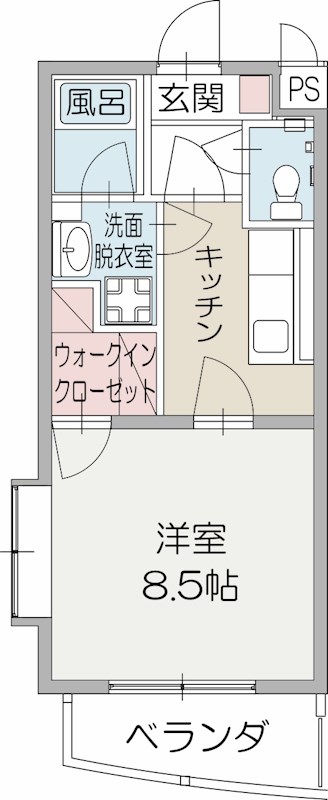 グランソレイユ 間取り