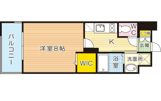 ニューサンリバー15番館 間取り図