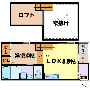 ウエストエム 間取り図
