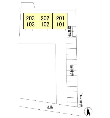 茨城県下妻市江 駐車場