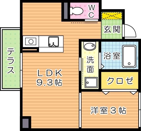 Ｓウィットますみ 間取り