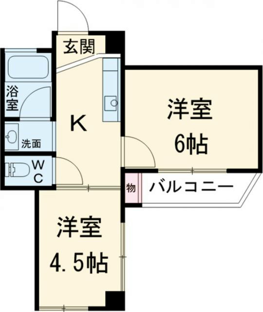 愛知県名古屋市北区上飯田北町３丁目 間取り