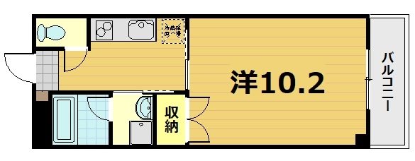エリーフラッツ京町 間取り