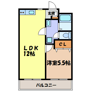 ＭＯＯＮＴＯＷＮ 間取り図