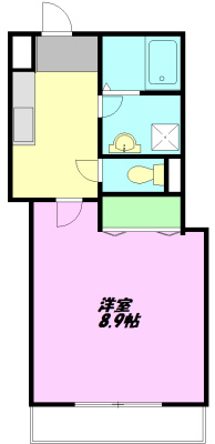ブランシェ湘南 205号室 間取り