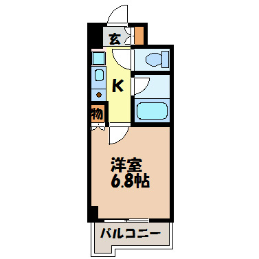 プロクシイ広路本町 間取り図