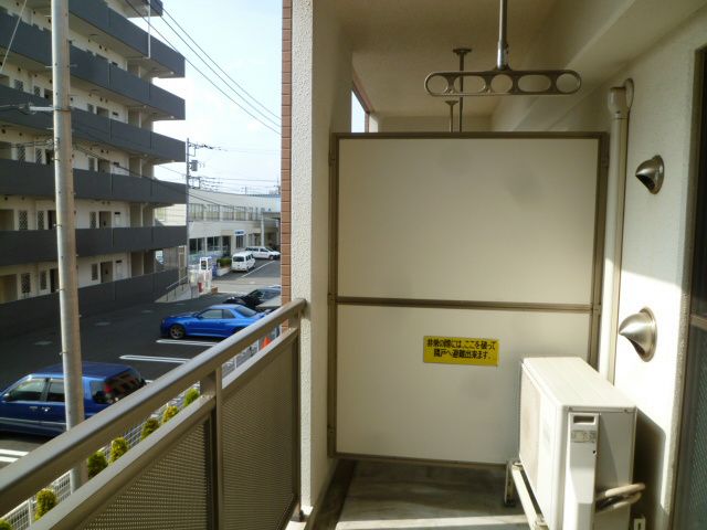 ベルフロースト ベランダ