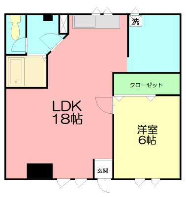 小田原255ビル 201号室 間取り