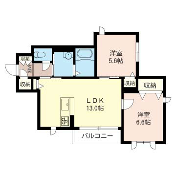 フォートフェアリー 間取り
