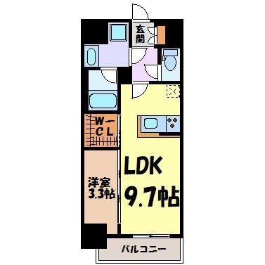 ハーモニーレジデンス名古屋今池 間取り図