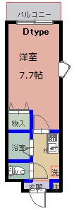 ウェルフェアーⅡ  間取り