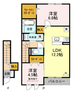 JIN/輝 間取り