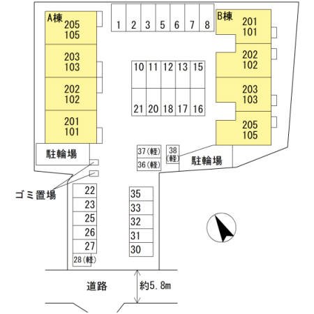 JIN/輝 駐車場