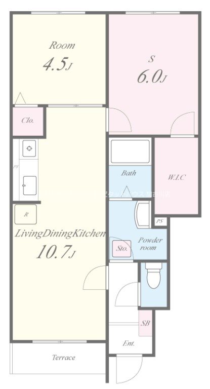 リヴィエール・スリジェ 間取り図