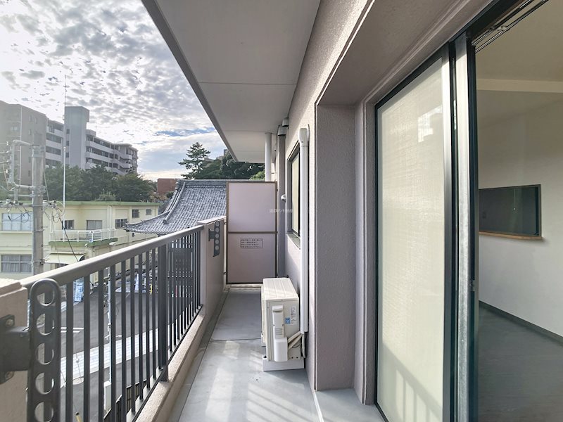 ベルジュ成子坂 ベランダ