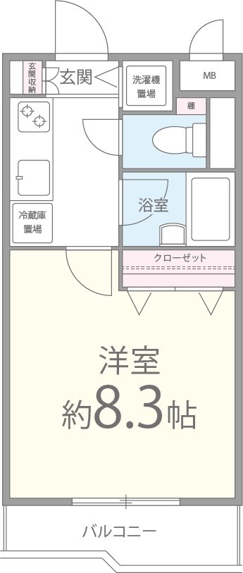 ﾎﾞｱﾄﾞｩﾌﾞﾙｰ 間取り図