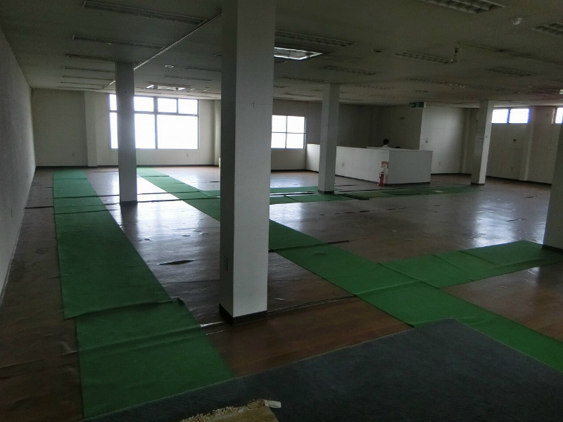 鹿沼市楡木町貸店舗 ベランダ