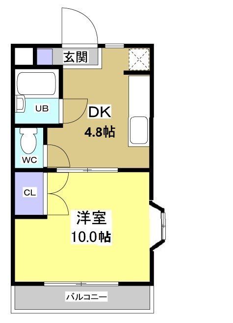 ローランギャロス 間取り図