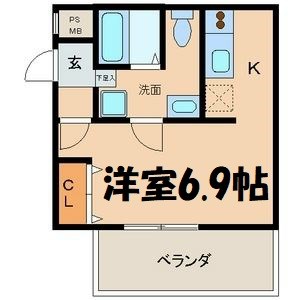 CREA児玉 間取り図