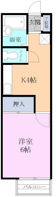 ニューシティ今之浦 間取り図