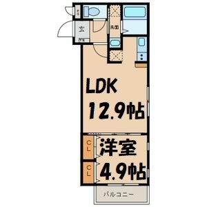 MOVE若宮 間取り