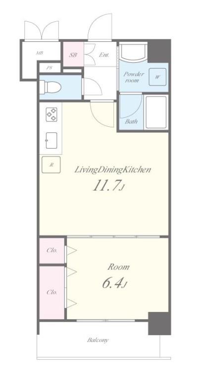 Rio Veil 間取り図