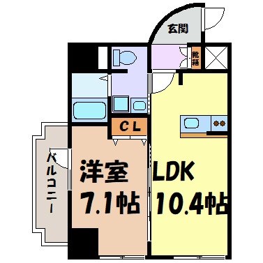 フローラル千種 間取り図
