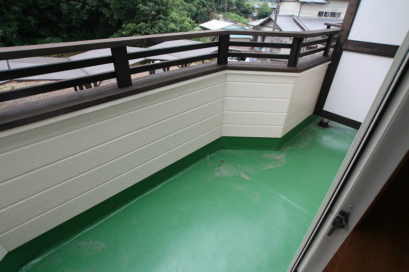 エスティハウス ベランダ