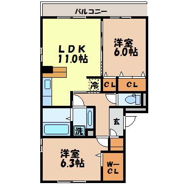 ソシアグローブ 間取り