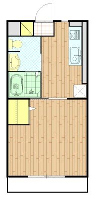 ハイツセントラルⅠ 302号室 間取り