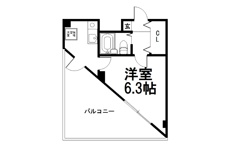 リバティ東大路 間取り