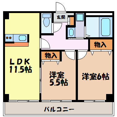 ウィル猫洞 間取り図