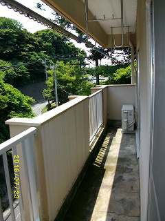 スカイコーポ池田 ベランダ