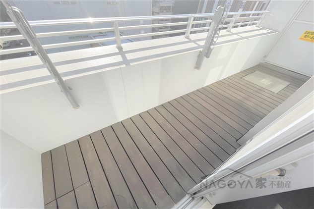 白川公園パークマンション ベランダ