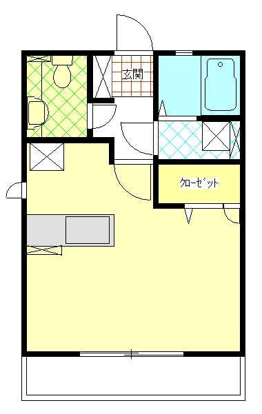 メゾンエスポワール 間取り図