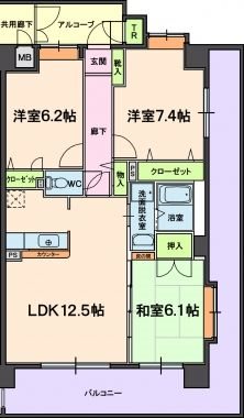 ロリオ 間取り図