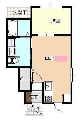 ブランテラス尾上町 間取り図