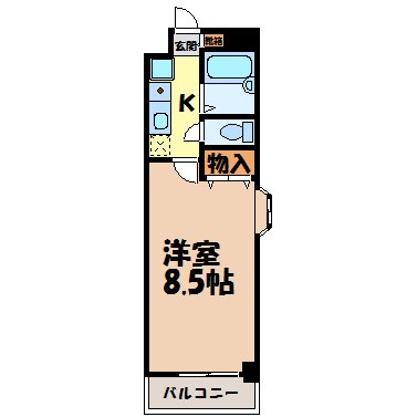 ウェステリア西大須 間取り図